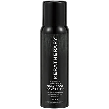 Black Gray Root Concealer 3 oz KERATHERAPY